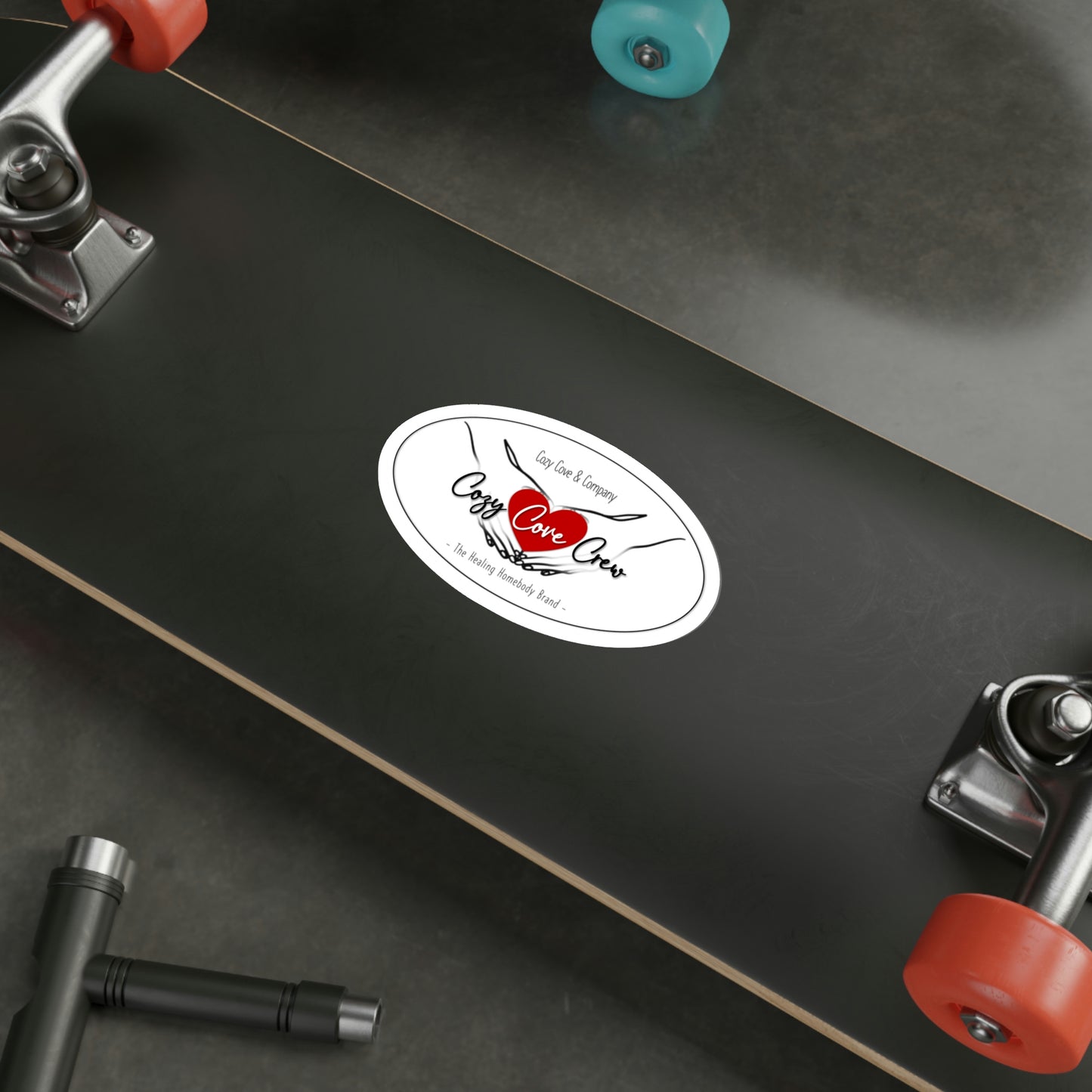 Oval Die-Cut Stickers