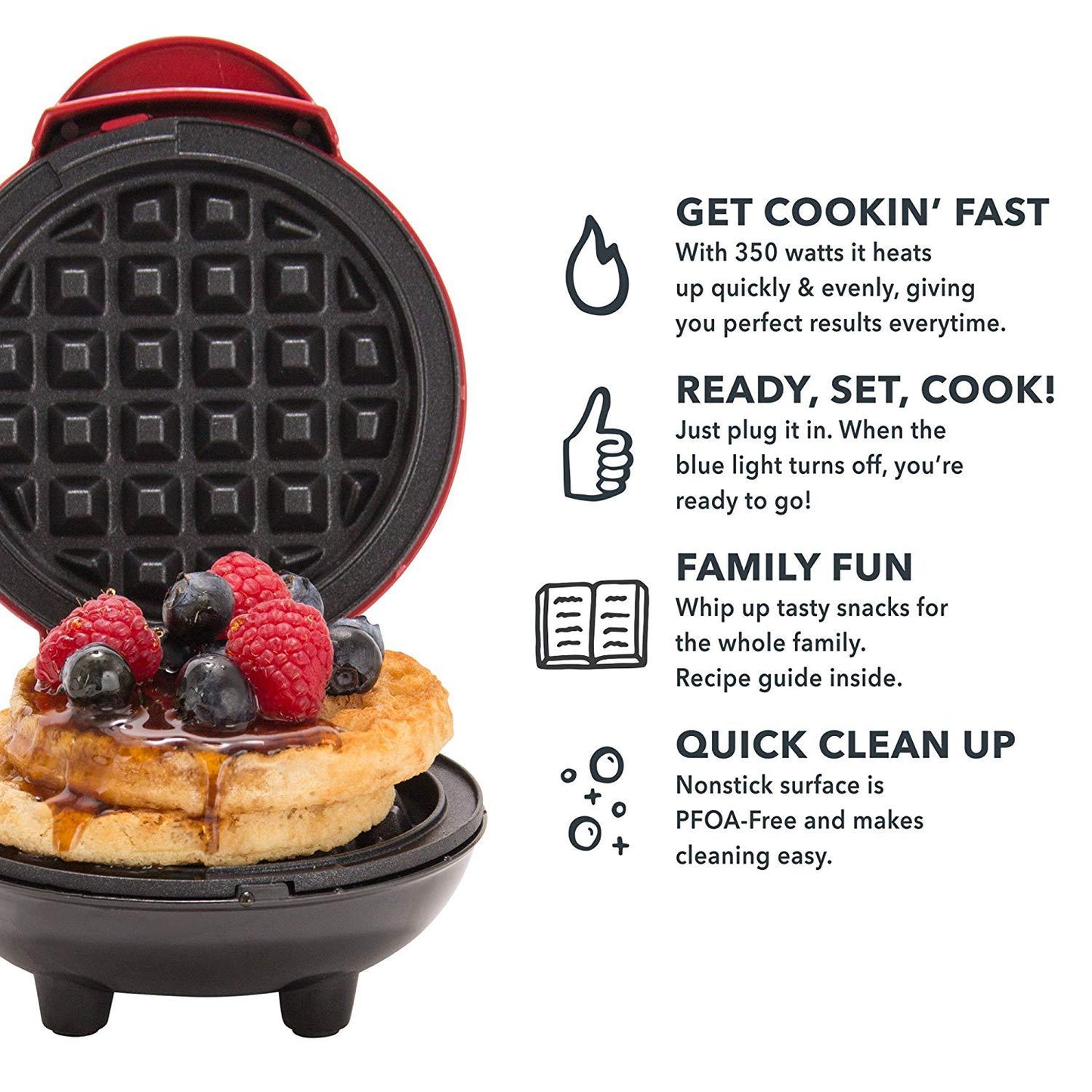 Cozy Mini Waffle Maker