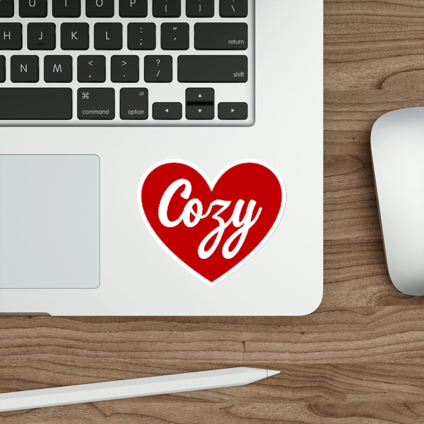 Cozy Heart Die-Cut Stickers