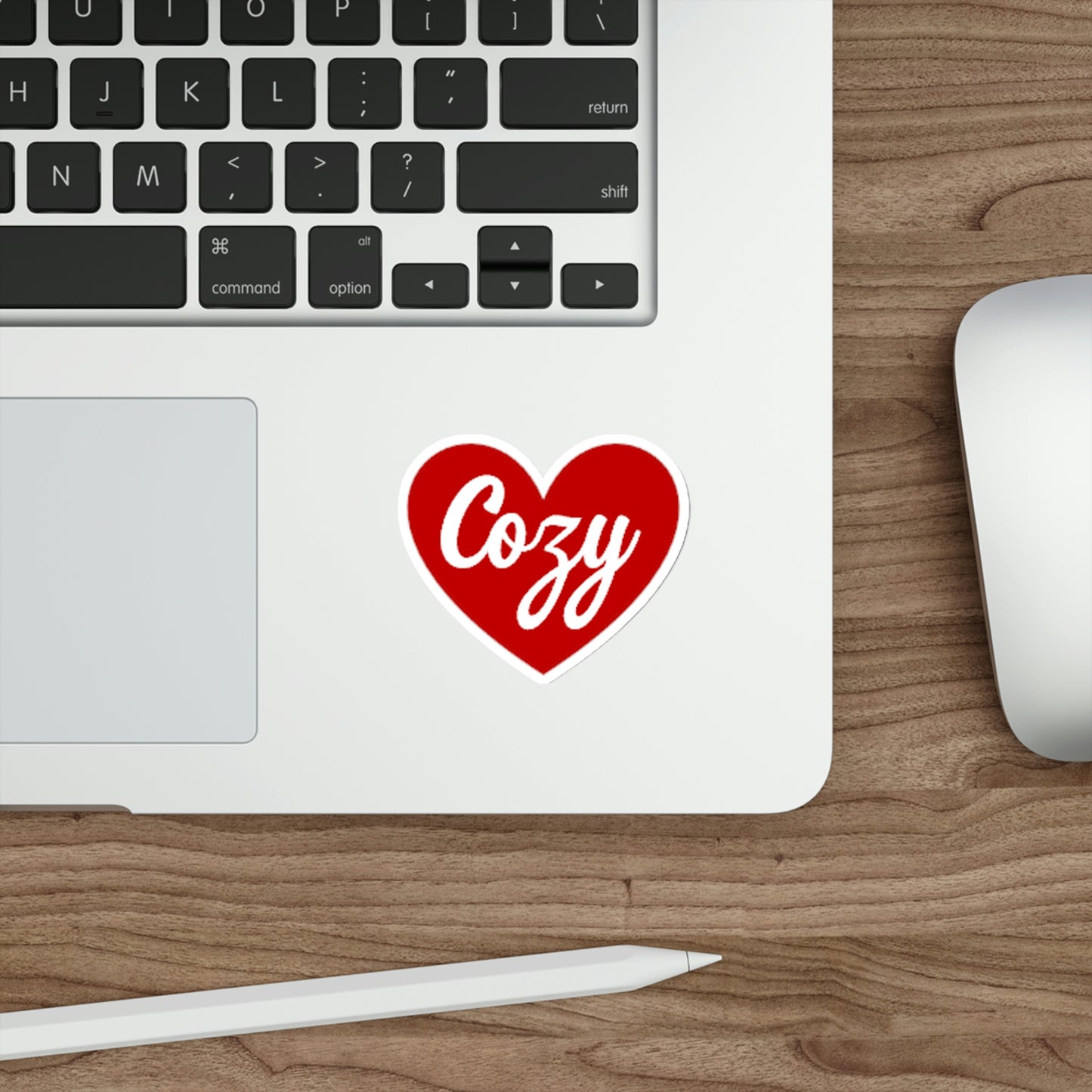 Cozy Heart Die-Cut Stickers