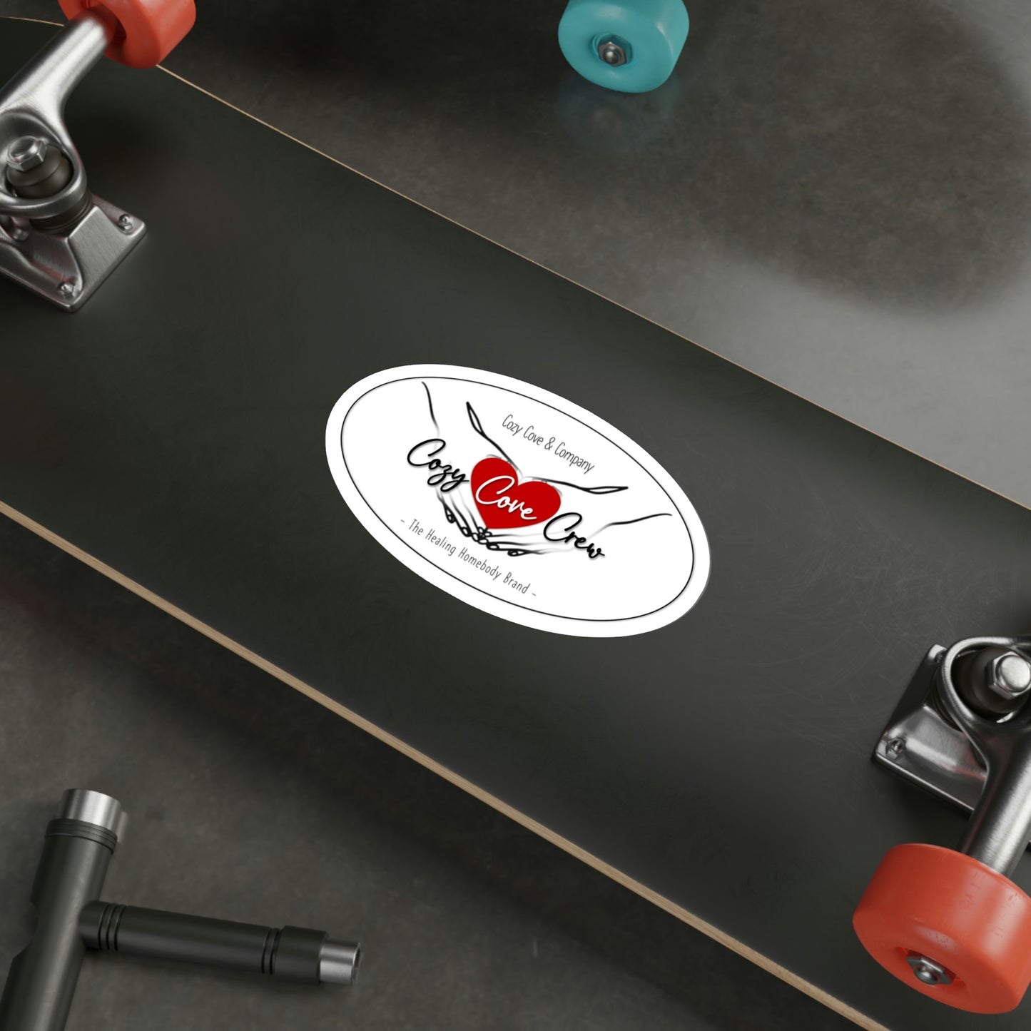 Oval Die-Cut Stickers