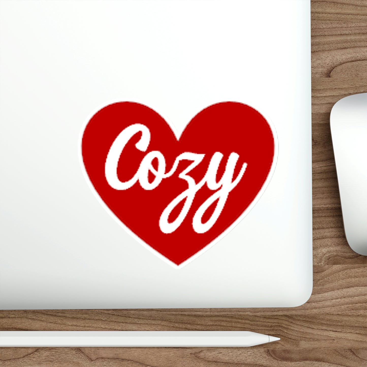 Cozy Heart Die-Cut Stickers