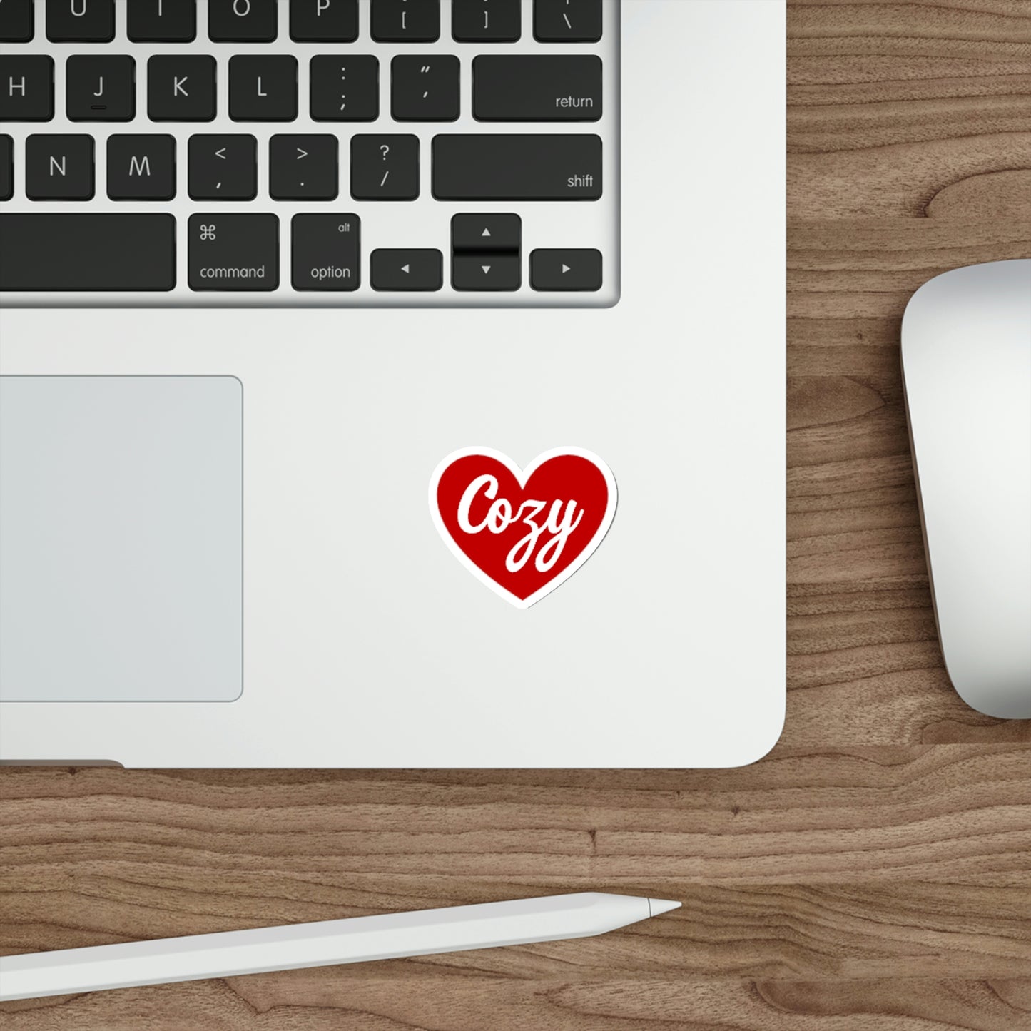 Cozy Heart Die-Cut Stickers