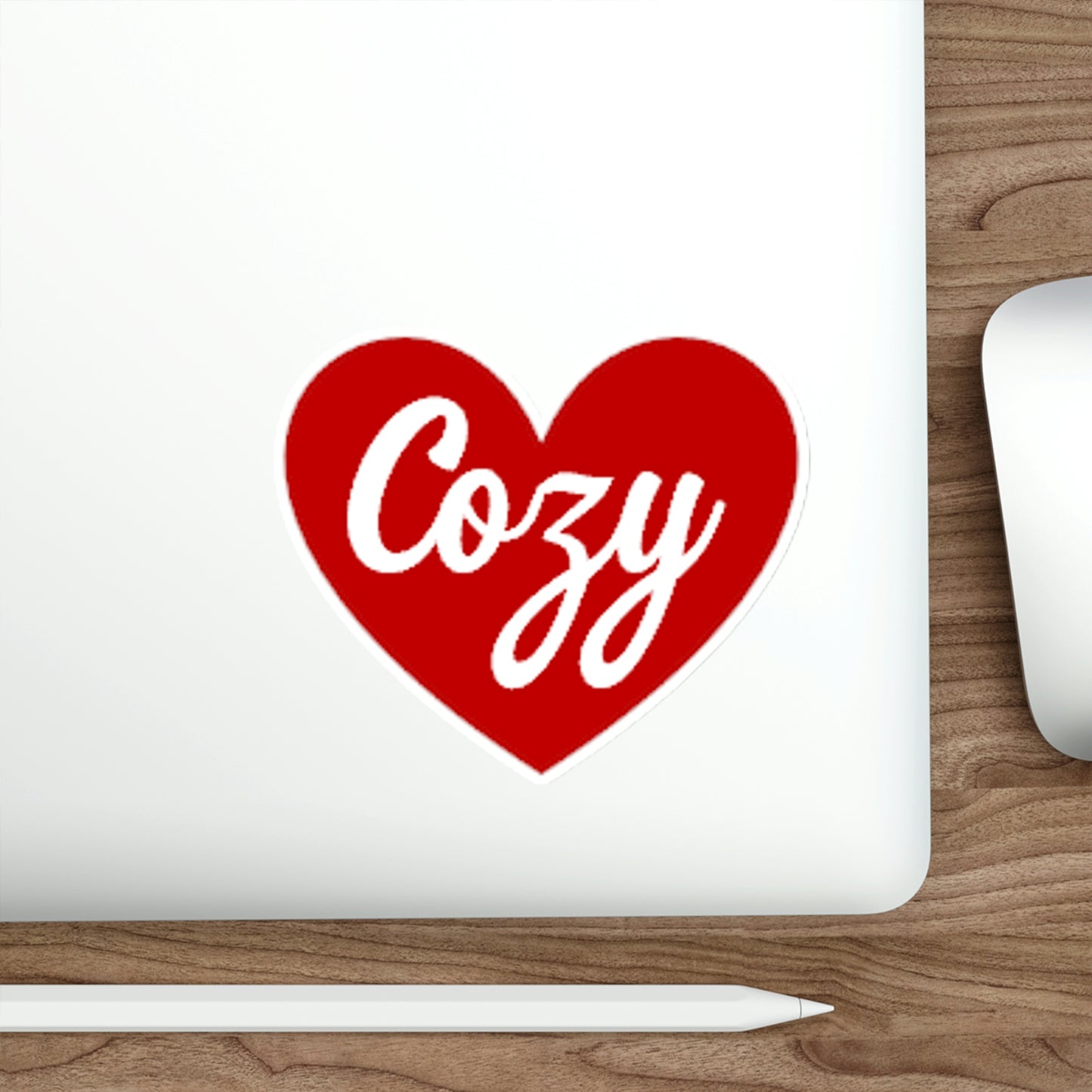 Cozy Heart Die-Cut Stickers